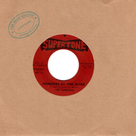 (7") THE PARAGONS - MEMORIES BY THE SCORE / MY NUMBER ONE