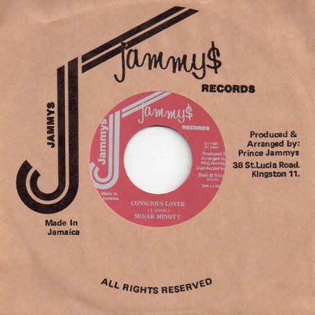 (7") SUGAR MINOTT - CONSCIOUS LOVER / PAD ANTHONY - BY SHOW DOWN