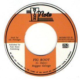 (7") REGGAE GEORGE - FIG ROOT / SKY NATION - ROOTS VERSION WISE