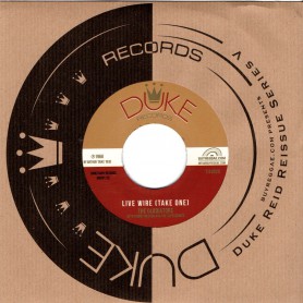 (7") THE GLADIATORS - LIVE WIRE (TAKE ONE) / JUSTON HINDS WITH TOMMY McCOOK & THE SUPERSONICS - RUB UP PUSH UP