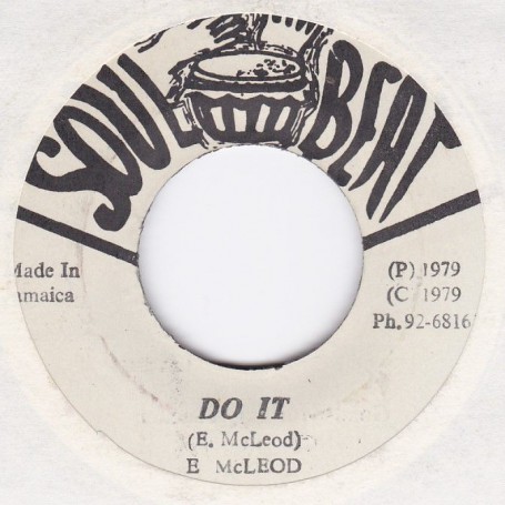(7") ENOS McLEOD - DO IT / RANKING GORGAN & THE HONEY BUNCH - DO IT PAT 2