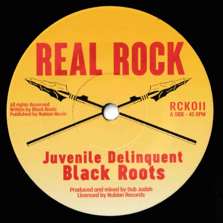 (7") BLACK ROOTS - JUVENILE DELINQUENT / DUB JUDAH - DUB THE YOUTH