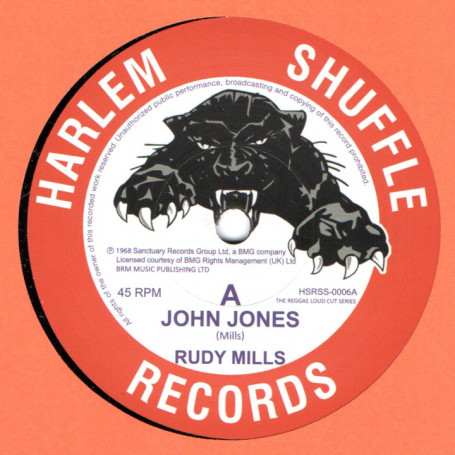 (7") RUDY MILLS - JOHN JONES / THE CRYSTALITES - BOMBSHELL
