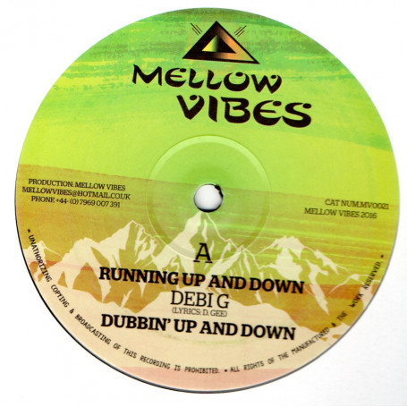 (12") DEBI G - RUNNING UP AND DOWN / SISTER SHERIN - TROD A LONG
