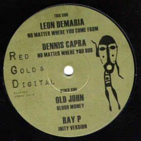 (12") LEON DEMARIA - NO MATTER WHERE YOU COME FROM / OLD JOHN - BLOOD MONEY