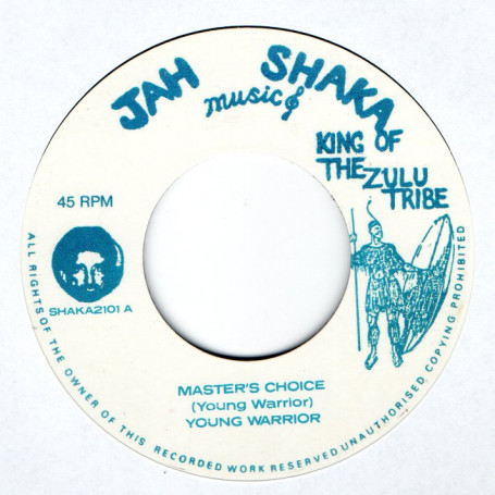 (7") YOUNG WARRIOR - MASTER'S CHOICE / MASTER'S DUB