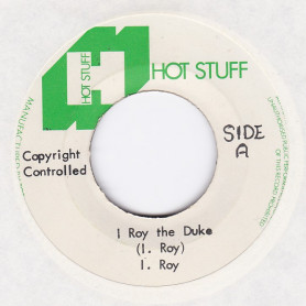 (7") I ROY - I ROY THE DUKE / TOMMY MCCOOK - THE DUB DUKE