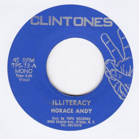 (7") HORACE ANDY - ILLITERACY / VERSION