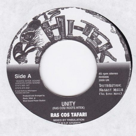 (7") RAS COS TAFARI - UNITY / VERSION