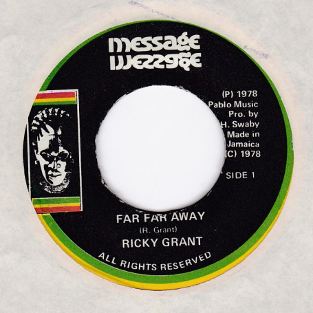 (7") RICKY GRANT - FAR FAR AWAY / ROCKERS ALL STAR - BEESTON STREET STYLE