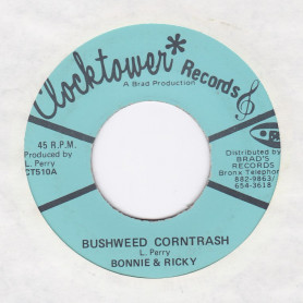 (7") BONNIE & RICKY - BUSHWEED CORNTRASH / THE UPSETTERS - BRAD DRAW