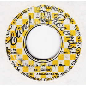(7") THE ABYSSINIANS - THIS LAND IS FOR EVERY ONE / VERSION