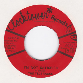 (7") THE TETRACK - I'M NOT SATISFIED / AuGUSTUS ALLSTARS - SATISFIED DUB / AuGUSTUS ALLSTARS - SATISFIED DUB