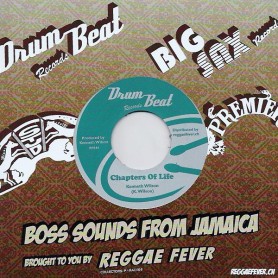 (7") KENNETH WILSON - CHAPTERS OF LIFE /  DRUM BEAT ALL STARS -  GOOD LIFE