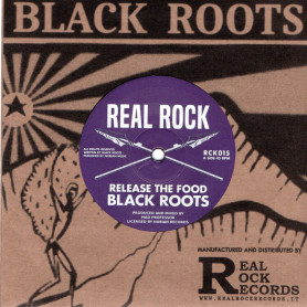 (7") BLACK ROOTS - RELEASE THE FOOD / MAD PROFESSOR - FOLITRICKSHUN DUB