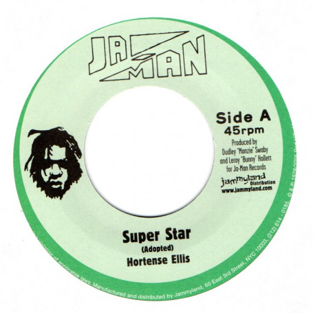 (7") HORTENSE ELLIS - SUPER STAR / JA-MAN ALL STARS - SUPER DUB