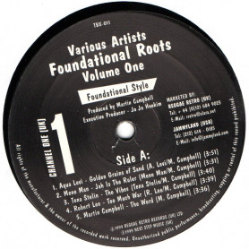 (LP) VARIOUS ARTIST - FOUNDATIONAL ROOTS