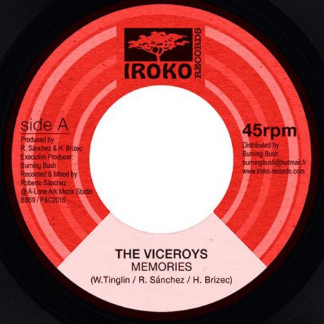 (7") THE VICEROYS - MEMORIES / MEMORIES DUB