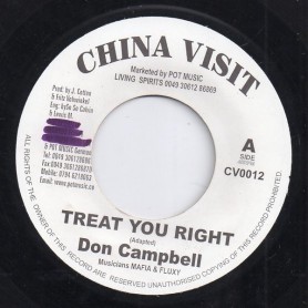 (7") DON CAMPBELL - TREAT YOU RIGHT / VERSION