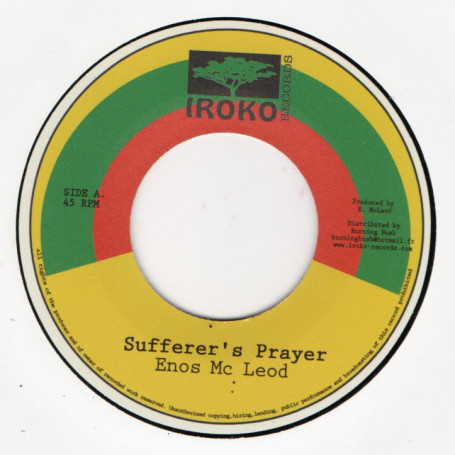 (7") ENOS McLEOD - SUFFERER'S PRAYER / VERSION