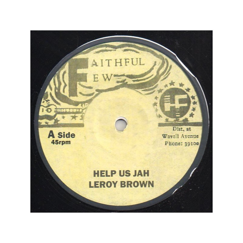 激レア！Leroy Brown / HELP US OH JAH 12