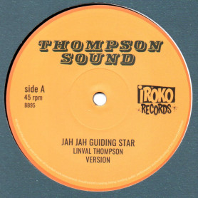(12") LINVAL THOMPSON - JAH JAH GUIDING STAR / COOL DOWN YOUR TEMPER