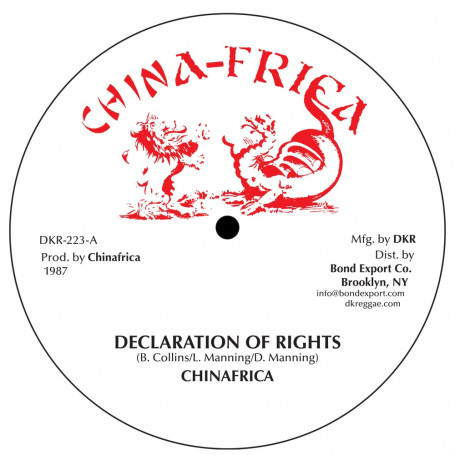 (12") CHINAFRICA - DECLARATION OF RIGHTS / BABABOOM