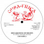 (12") CHINAFRICA - DECLARATION OF RIGHTS / BABABOOM