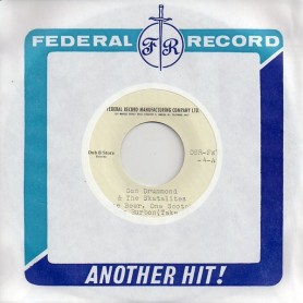 (7") DON DRUMMOND & THE SKATALITES - ONE BEER ONE SCOTCH ONE BURBON (TAKE 1 & 2)