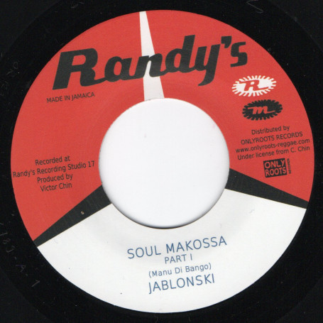 (7") JABLONSKI - SOUL MAKOSSA PART I / PART II