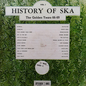 (LP) HISTORY OF SKA VOL 2 : THE GOLDEN YEARS 66-69