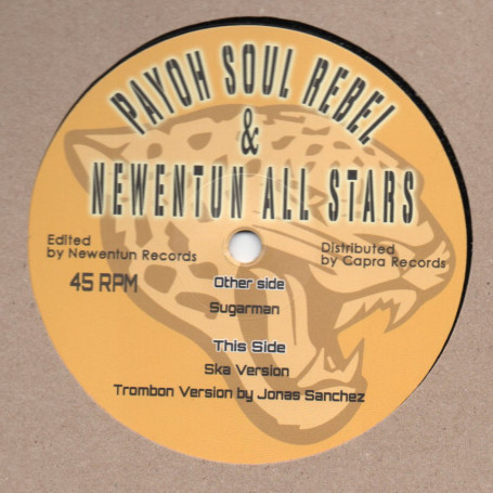 (12") PAYOH SOUL REBEL & NEWENTUN ALL STARS - SUGARMAN / SKA VERSION
