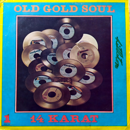 (LP) VARIOUS ARTISTS - OLD GOLD SOUL 14 KARAT