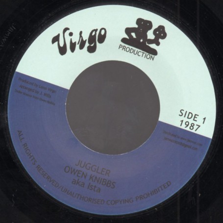 (7") OWEN KNIBBS AKA ISTA - JUGGLER / VERSION
