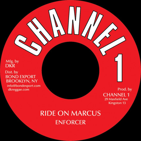 (7") ENFORCER - RIDE ON MARCUS / VERSION