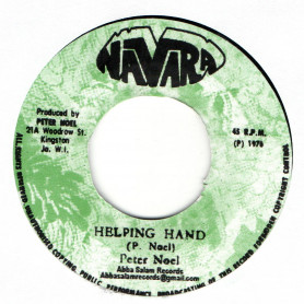 (7") PETER NOEL - HELPING HAND / VERSION