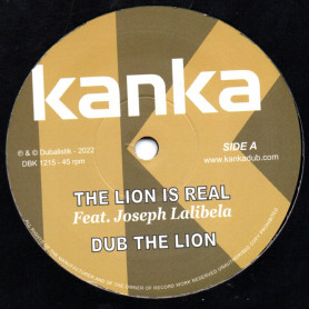 (12") KANKA FEAT JOSEPH LALIBELA - THE LION IS REAL / EVERYWHERE