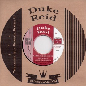 (7") JUSTIN HINDS AND THE DOMINOES - CARRY GO BRING COME