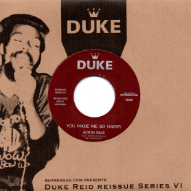 (7") ALTON ELLIS WITH TOMMY MCCOOK & THE SUPERSONICS - YOU MADE ME SO HAPPY / TOMMY MCCOOK - DUKE'S REGGAE