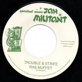 (7") RAS MUFFET - TROUBLE & STRIFE / DUBWISE