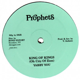 (12") YABBY YOU - KING OF KINGS / OH CITY OF ZION (Dubplate Mix)
