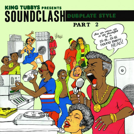 (LP) KING TUBBY - KING TUBBYS PRESENTS SOUND CLASH DUBPLATE STYLE PART 2