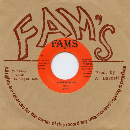 (7") SENA - NATURAL WOMAN / FAMILY MAN - NATURAL WOMAN VERSION