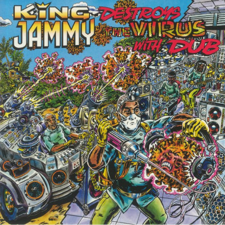 (LP) KING JAMMY - KING JAMMY DESTROYS THE VIRUS WITH DUB