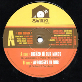 (12") EMMA LAMMADJI - LOCKED IN OUR MINDS / ROBERTO SANCHEZ - AFROROOTS IN DUB