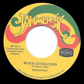 (7") BONGO PAT - BLACK GENERATION / IMPACT ALL STARS - GENERATION VERSION
