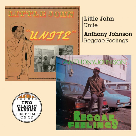 (CD) LITTLE JOHN - UNITE / ANTHONY JOHNSON - REGGAE FEELINGS