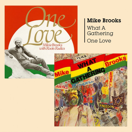 (CD) MIKE BROOKS - WHAT A GATHERING / ONE LOVE