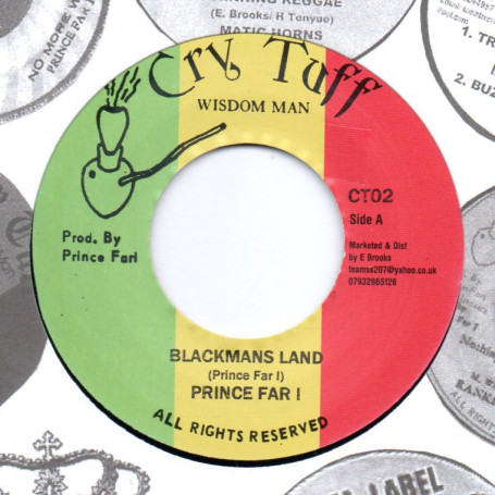 (7") PRINCE FAR I - BLACKMANS LAND / VERSION