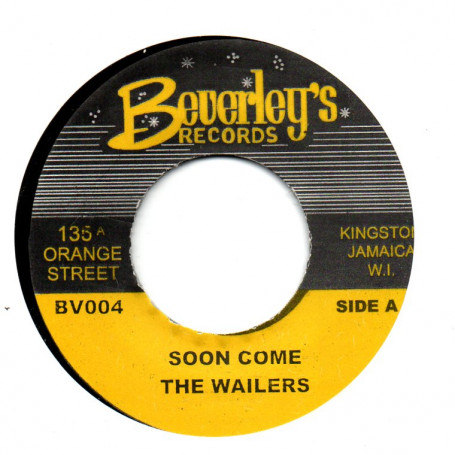 (7") THE WAILERS - SOON COME / VERSION